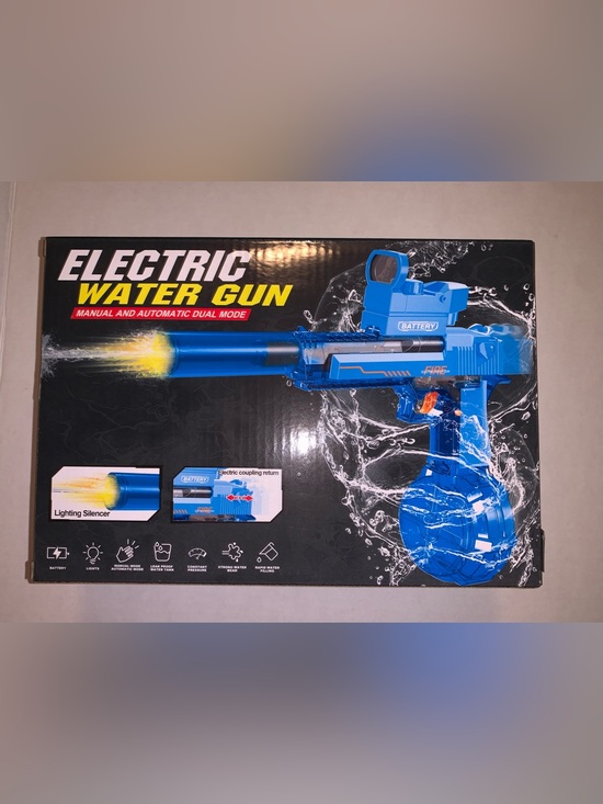 Source Unknown Other - Electric Water Gun - Blue